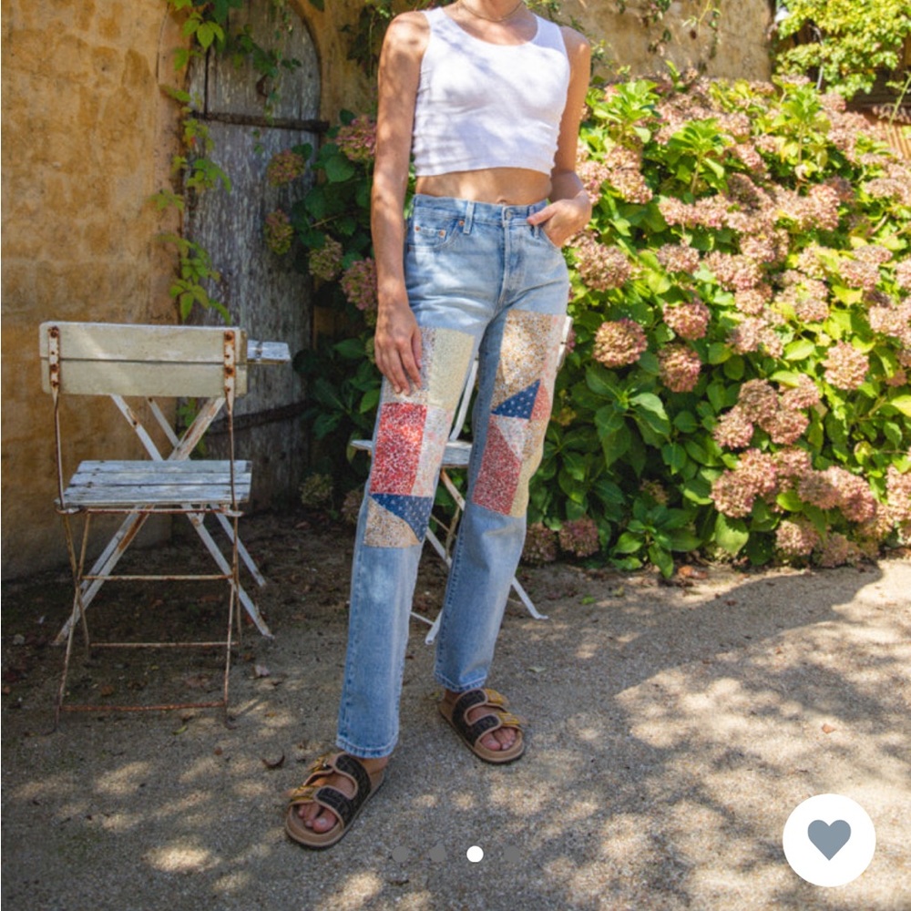 Levi’s 501 90s Jean Patchwork